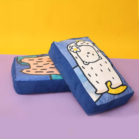 ที่นอนสัตว์เลี้ยง MIAOHO RAINBOW PET SOFA ลายแมวส้ม_1